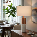 Marble & Gold Table Lamp | Luxury Bedside Lighting