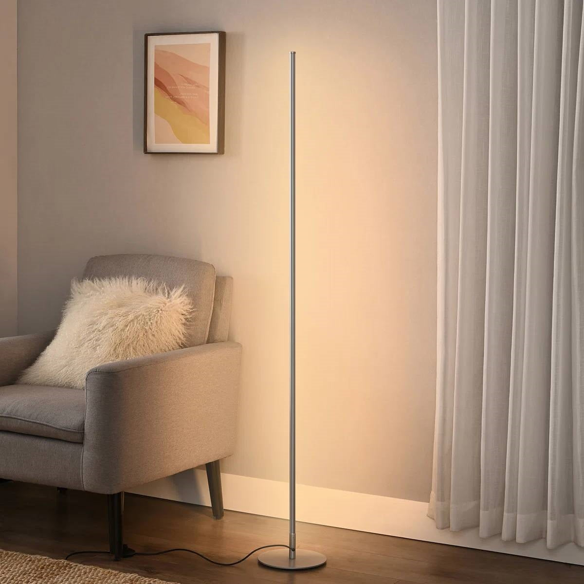 Slim Bar LED Floor Lamp